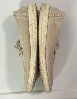 Hey Dude Wendy slip on canvas shoes with embroidery in Dusty Inca size 9 thumbnail 3