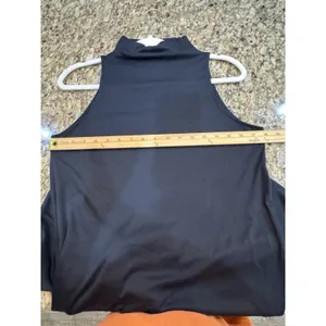 VINCE Knot Pima Cotton Black Sheath‎ Dress Tie Waist Size M, NEW NWOT, MSRP $225 thumbnail 9
