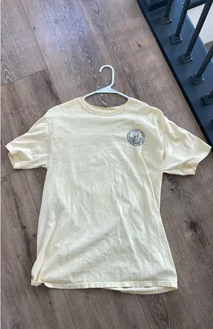 Comfort Wash Yellow Turks and Caicos Tee thumbnail 2