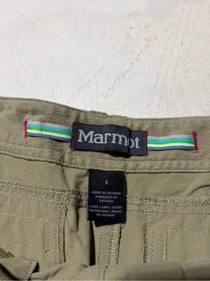 Marmot beige tan hiking shorts women’s 8 thumbnail 4