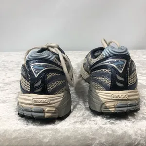 Brooks GTS 12 MOGO DNA Women’s Size 9.5 M Running Shoes Blue gray white thumbnail 4