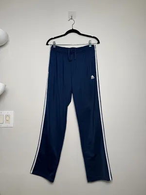 Adidas Navy Blue Track Pants thumbnail 5