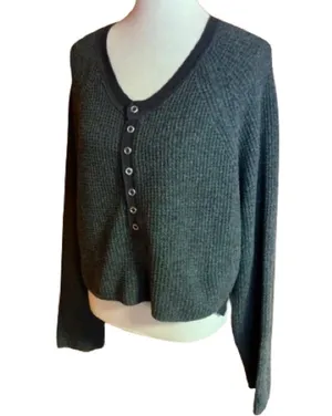Urban Outfitters Grey Beachy Sweatshirt thumbnail 1
