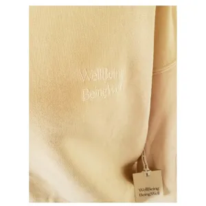 Well Being + Being Well Goldie Sweatshirt Bone White Women's Size M NWT‎ thumbnail 7