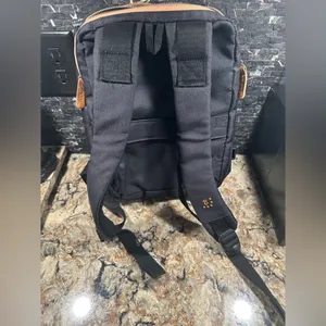 Bien Mini Manhattan Smart Backpack Travel Laptop Tablet Black Multi Compartment thumbnail 6