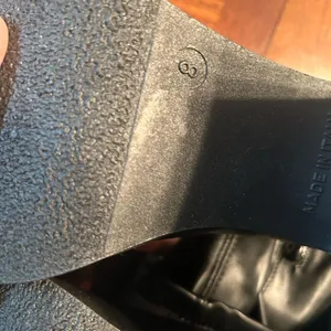 Aqua Black Block  Sock Boots(Size 8) thumbnail 8