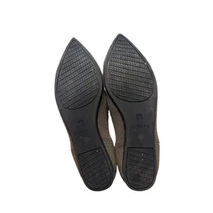 Rothy's The Point‎ flat shoes Walnut Python snake print Toe Knit Size 7.5 W thumbnail 7