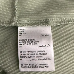 Women's Sage Y2K style halter‎ Long Sleeve Top size XS thumbnail 6