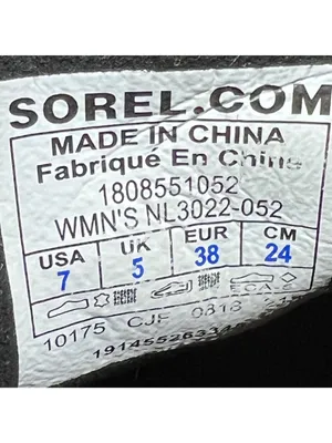 Sorel Joan of Arctic II Leather Wedge Chelsea Boots Waterproof Size 7 thumbnail 8