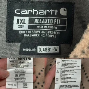 Carhartt T Snap Fleece Sweatshirt Desert Taupe Aztec Women’s XXXL OJ4991-W Pink thumbnail 16
