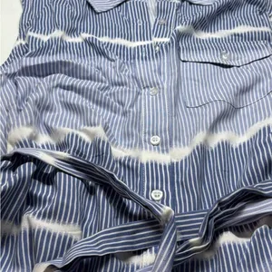 The Impeccable Pig Button-Down Sleeveless Dress - Blue & White - M thumbnail 5