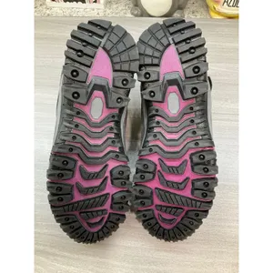 Thermal Fashion Fur Winter Hiking‎ Boots Woman Gray And Pink thumbnail 6