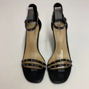 A New Day‎ Studded Square Toe High Heel Strappy 8 A9 thumbnail 5