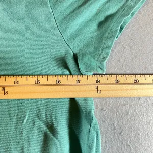 810 |‎ Madewell Softfade Cotton Crewneck Short Sleeve Tee Green Womens S thumbnail 4