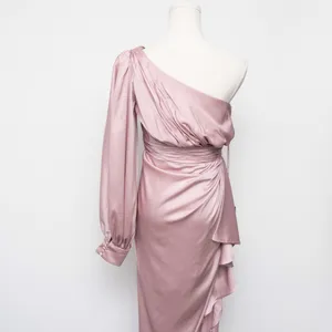 IEENA for Mac Duggal - One-Shoulder Satin Gown‎ thumbnail 12