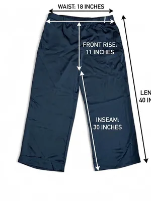 A New Day High-Rise Satin Wide Leg Pants Black Size Large Pockets thumbnail 8