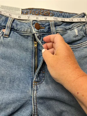Wrangler Retro Trouser Womens Size 28 x 30 Blue Denim Jean Western 1011MPEGK NEW thumbnail 13
