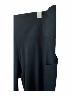 Fabletics Oasis PureLuxe High-Waisted Black Leggings with Side Pockets thumbnail 3