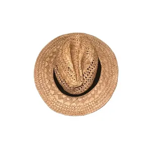 ✨Ruggine Boho Chic Summer Panama Hat✨ Tan Size M thumbnail 8