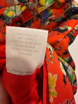 Hutch Anthropologie Alannah Mini Dress Size 8 Red Parrot Tropical Floral Belted thumbnail 5