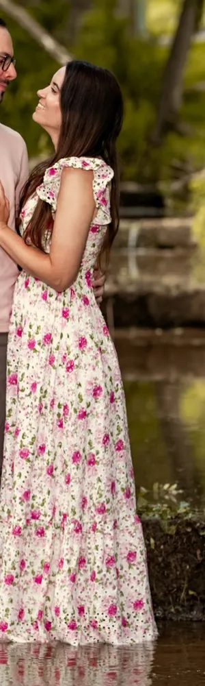 Altar'd State Floral Maxi Dress thumbnail 2