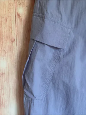 All In Motion Lilac Purple Cargo Windbreaker Parachute Pants Size S thumbnail 5