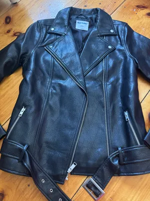 Old Navy Leather Jacket thumbnail 4