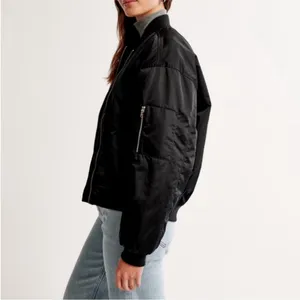 Abercrombie & Fitch Nylon Bomber Jacket thumbnail 3