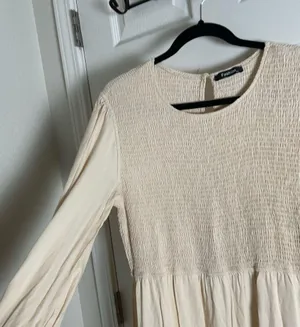Women's Casual Long Sleeve Smocked Dress size X-Large thumbnail 6