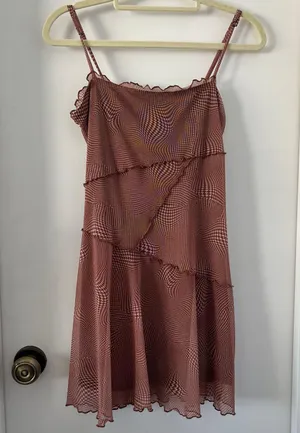 Urban Outfitters Mesh Mini Slip Dress thumbnail 1