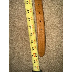 Talbots Womens Genuine Leather Belt Size XXL Brown 6336 Made In Italy thumbnail 7