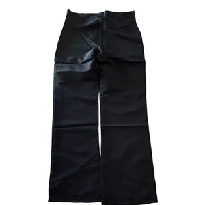 Women's Black Hiking Style Pants with Fixed Waist and Pockets Size Large #260705 thumbnail 6