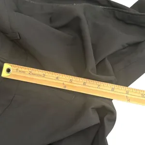 Theory Black Wool Straight Leg Pants Size 4 Zipper Ankle Quiet‎ Luxury Capsule thumbnail 10