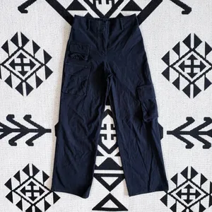 Wilfred Free Picture Wide Leg Cargo Pants in Black Size 4 thumbnail 5