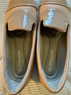 Ortho+rest Taupe Loafers Slip-On Flats Size 6 thumbnail 5