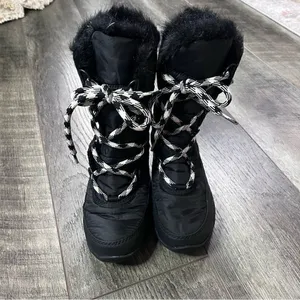 Sorel Women’s Whitney Tall Lace II Boot Black Waterproof Boots Women’s Size 5 thumbnail 7