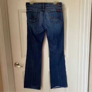 7 For All Mankind Women Bootcut Jeans Size 32 thumbnail 2