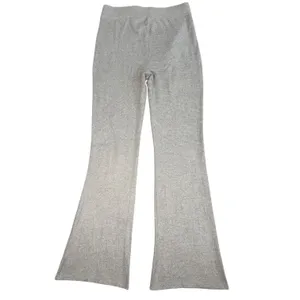 Hollister Flare Yoga Pants Womens Small Short Gray Heathered Stretch Lounge thumbnail 9