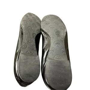 Torry Burch Patent Flat Ballet Black Leather Shoes Size 9Mp thumbnail 11