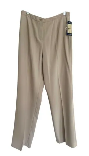 Pendleton Womens Trouser‎ Pants Size 10 Tan Classic Fit Career Office High Waist thumbnail 1