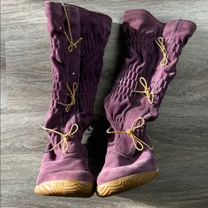 Sorel Forenzy Water Resistant Suede & Wool Lined Winter Boots Size 6 thumbnail 4