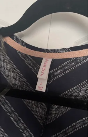Xhilaration Blue Kimono thumbnail 5