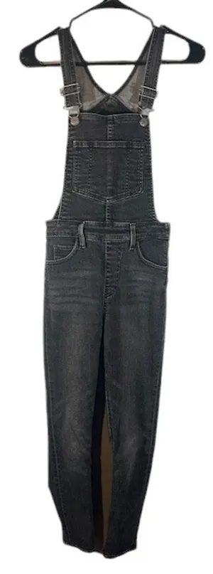 Levi's Black One Piece Carpenter BIB Tapered Leg Denim Jean Overall Women Sz 26 thumbnail 1
