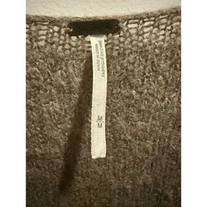 Free People Oversized Slouchy Knit Sweater Women’s M Taupe Brown Alpaca Soft thumbnail 3