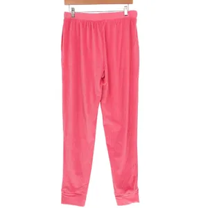 Roudelain 2-PC Pajamas Set Womens M Pink Stretch Fleece Sleepwear Henley Neck‎ thumbnail 7