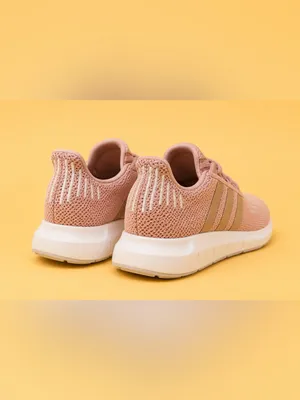 Adidas Originals Women's Swift Run size 9.5 TTS Ash Pearl / White lace-up thumbnail 4