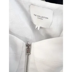 Reformation The Collection Truro Top Size 4 White Bustier Corset‎ Zip Front Tank thumbnail 8