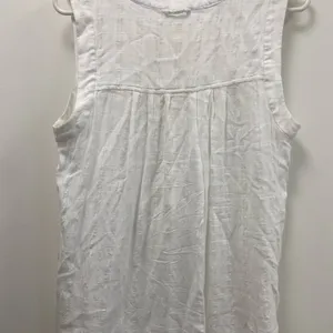 Anthropologie Maeve white tank top women’s size large thumbnail 7