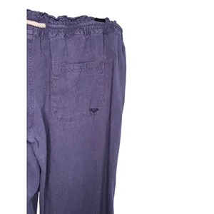 Roxy Womens Linen Nautical Pants Size XL thumbnail 3