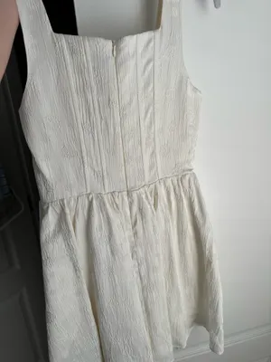 Hello Molly White Mini Dress thumbnail 4